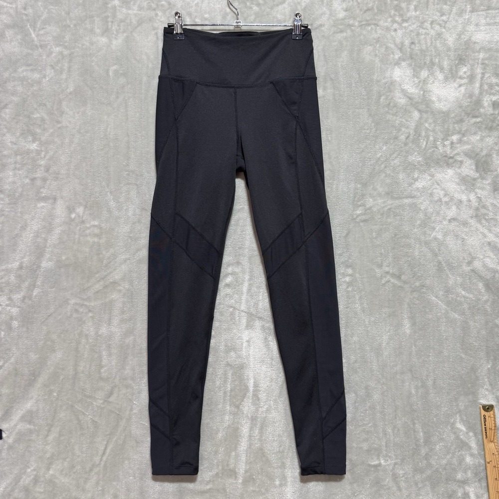 Free People Movement Leggings Womens S/P Black Stretch Yoga & Fitness Workout